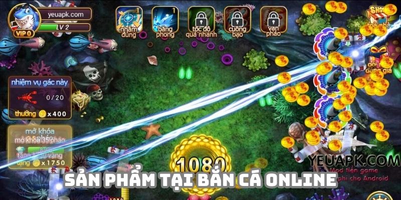 Đa dạng các siêu phẩm bắn cá online để hội viên lựa chọn